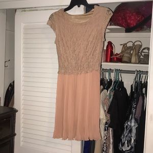 Blush pink dress